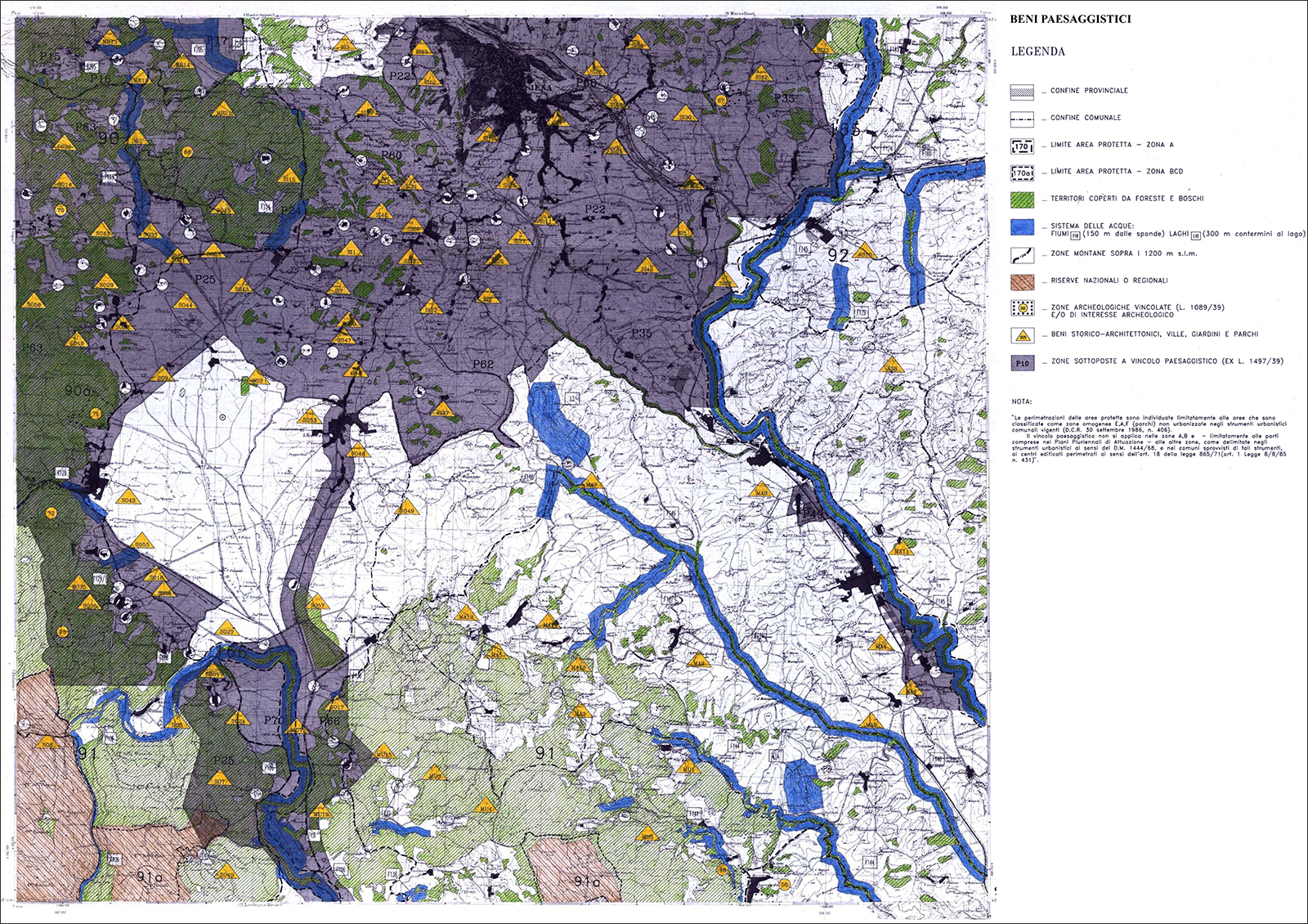 Read more about the article 1995  Landscape and Protected Areas – Province of Siena